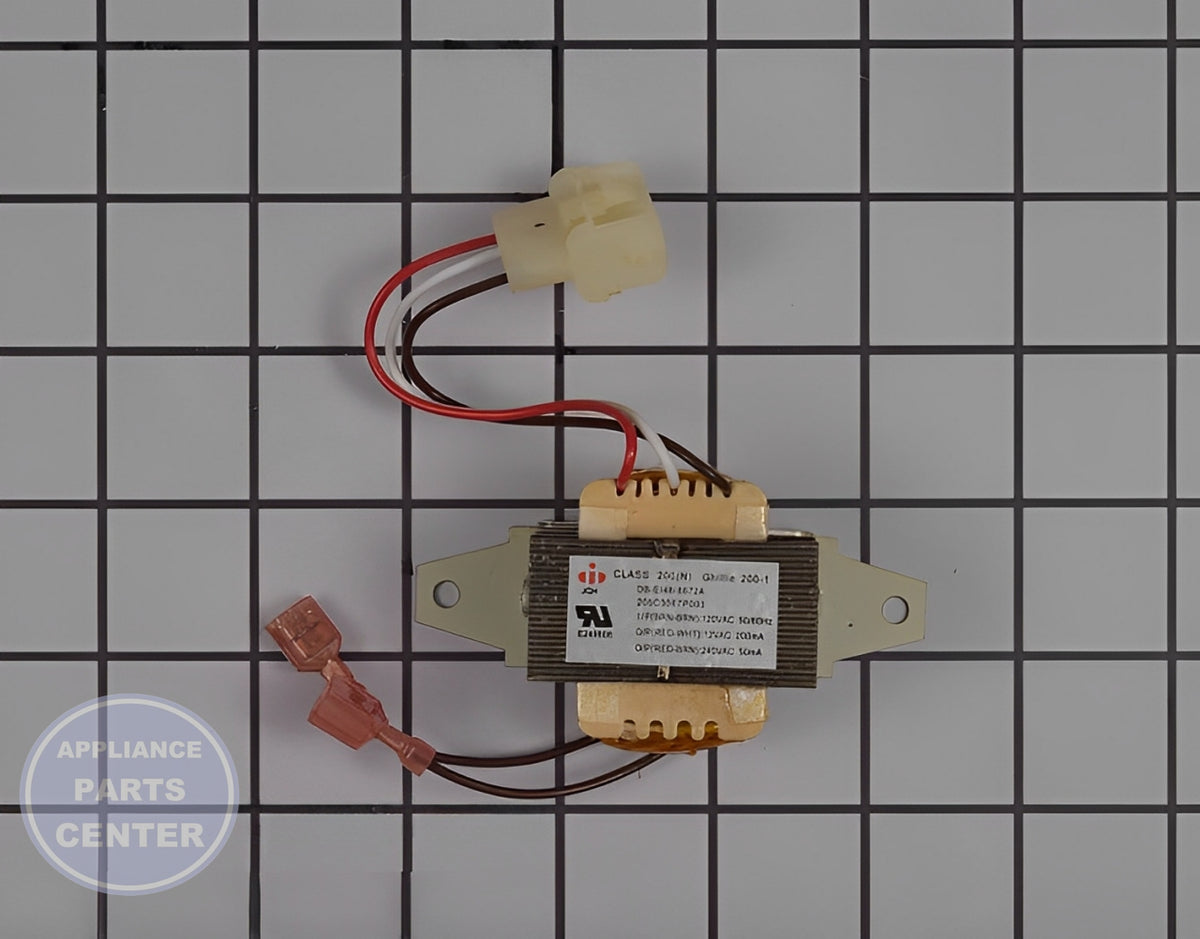 GE OVEN TRANSFORMER WB27X21609 - Main view showing energy-efficient design for GE and GEN models