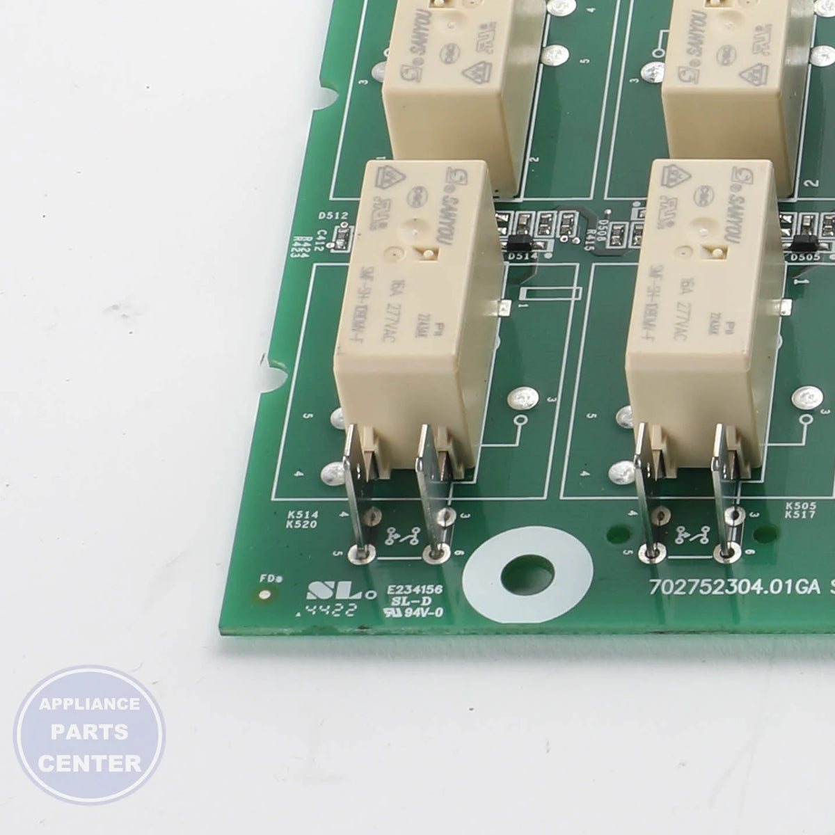 GEH BOARD RELAY MACHINE CTRL WB27X24010 - Main view showing circuit board & timer for GEH Range/Stove/Oven