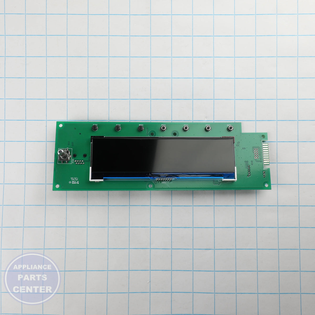 GEH BOARD UI DISPLAY WB27X24647 - Installation in specific model showing key mounting points