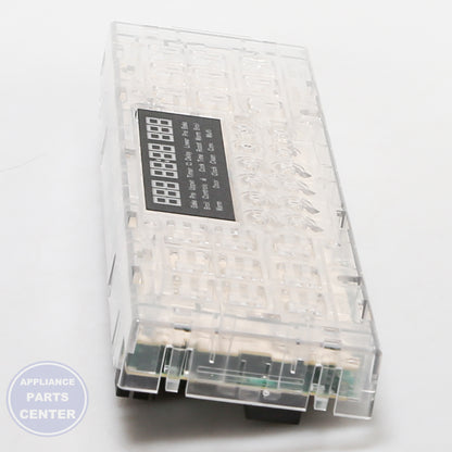 GEH RANGE CONTROL BOARD WB27X25330 - Installation in GE model showing key mounting points
