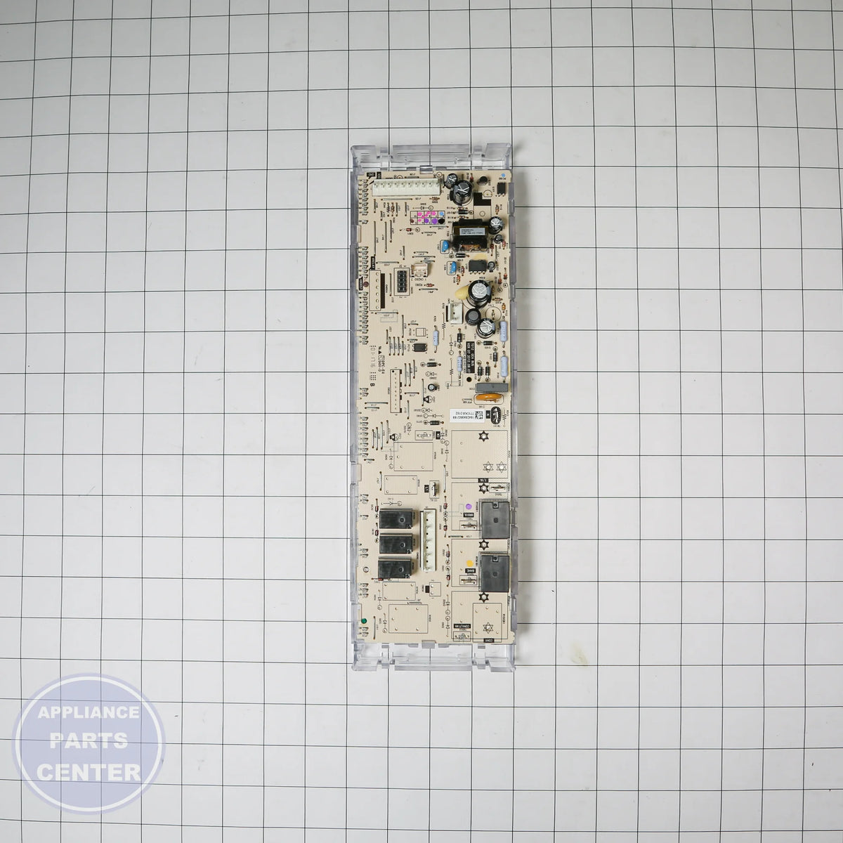 GEH CONTROL BOARD T012 ELE WB27X25334 - Installation in GEH model showcasing key mounting points