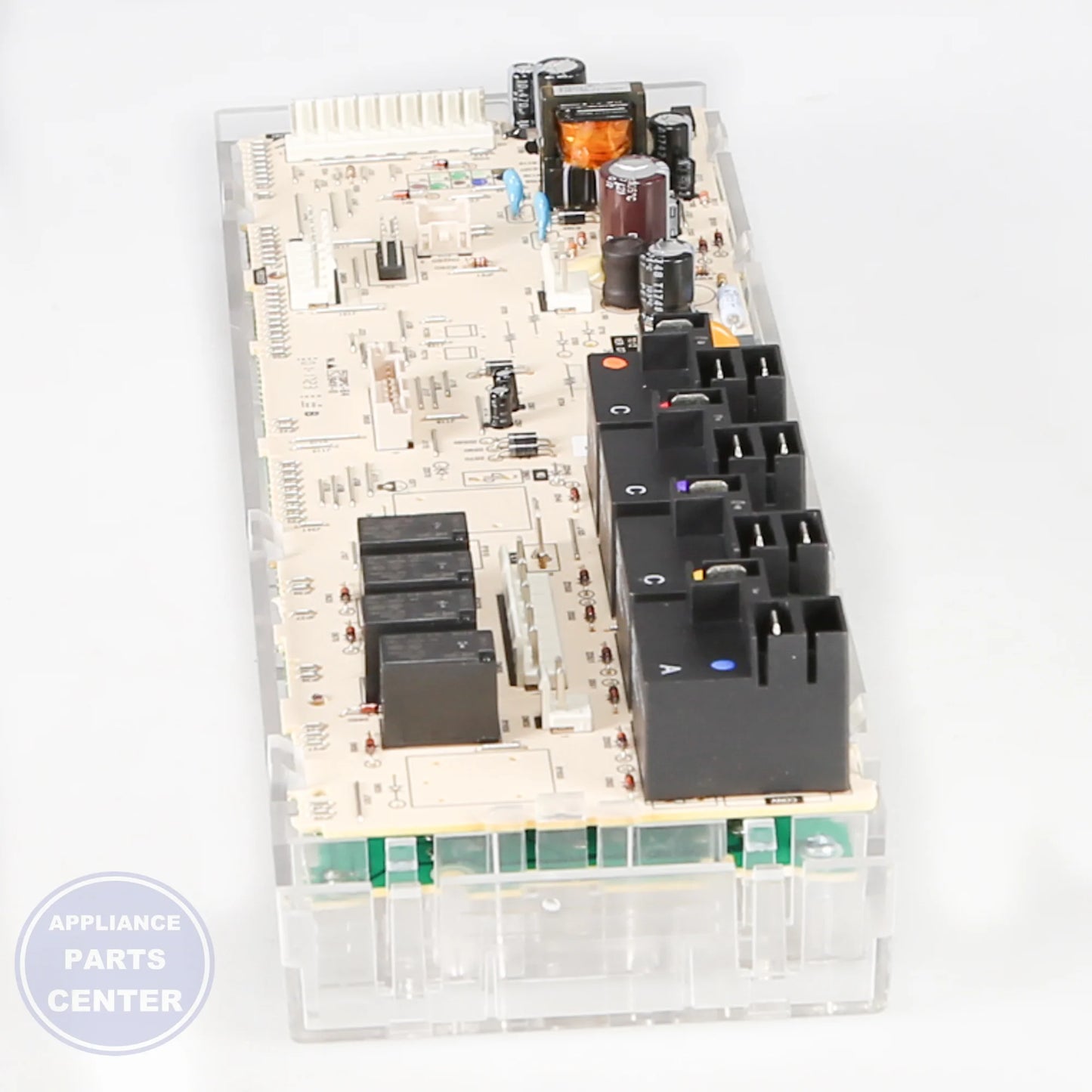CONTROL BOARD T012 ELE WB27X25349 - Detailed view of precise electronic control details