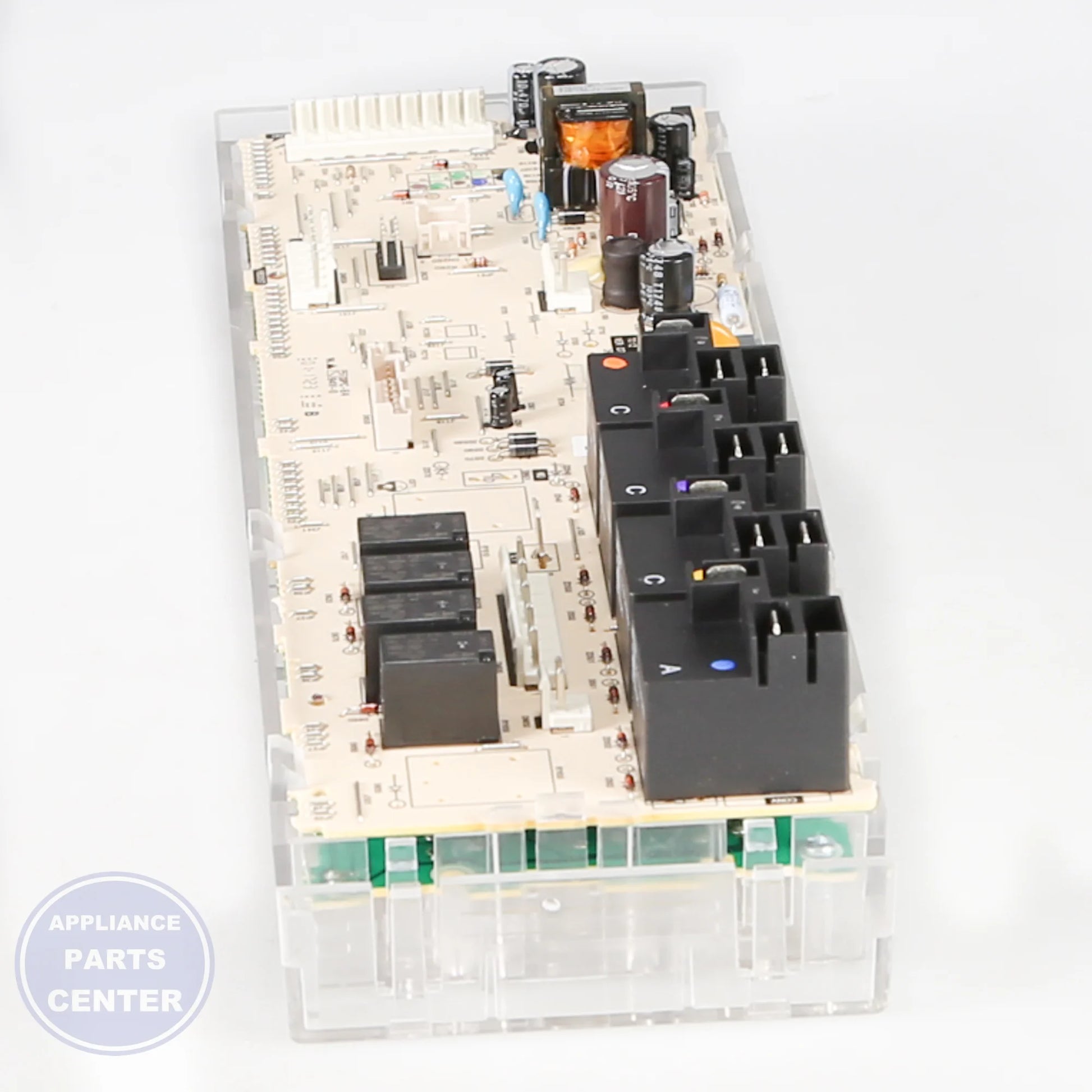 CONTROL BOARD T012 ELE WB27X25349 - Detailed view of precise electronic control details