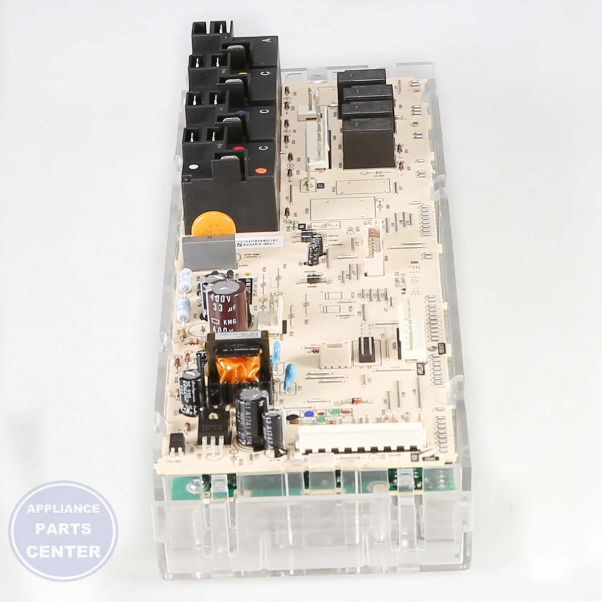 GEH CONTROL BOARD T012 ELE WB27X25349 - Installation in GEH models showing key mounting points