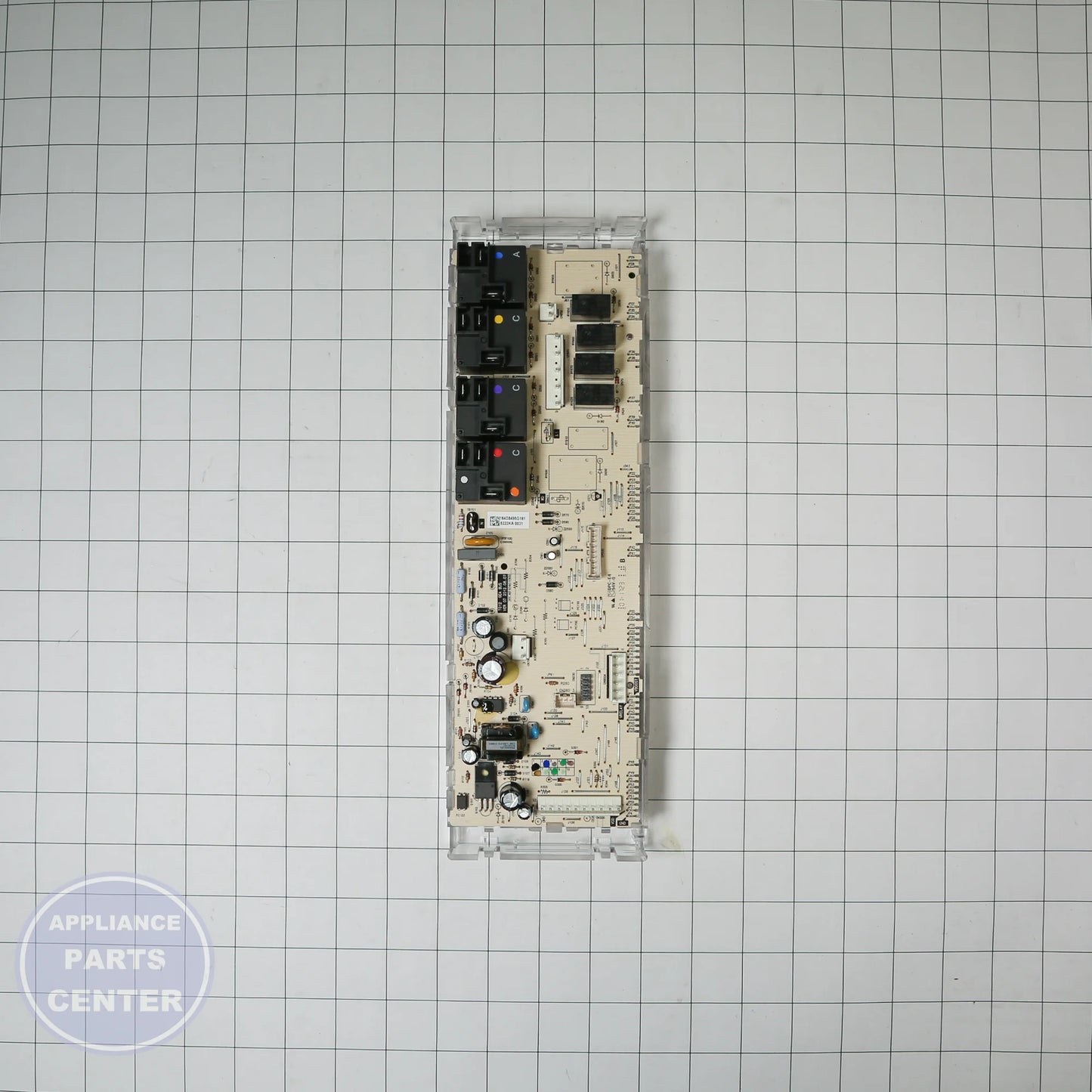 GEH CONTROL BOARD T012 ELE WB27X25349 - Installation in GEH models showing key mounting points