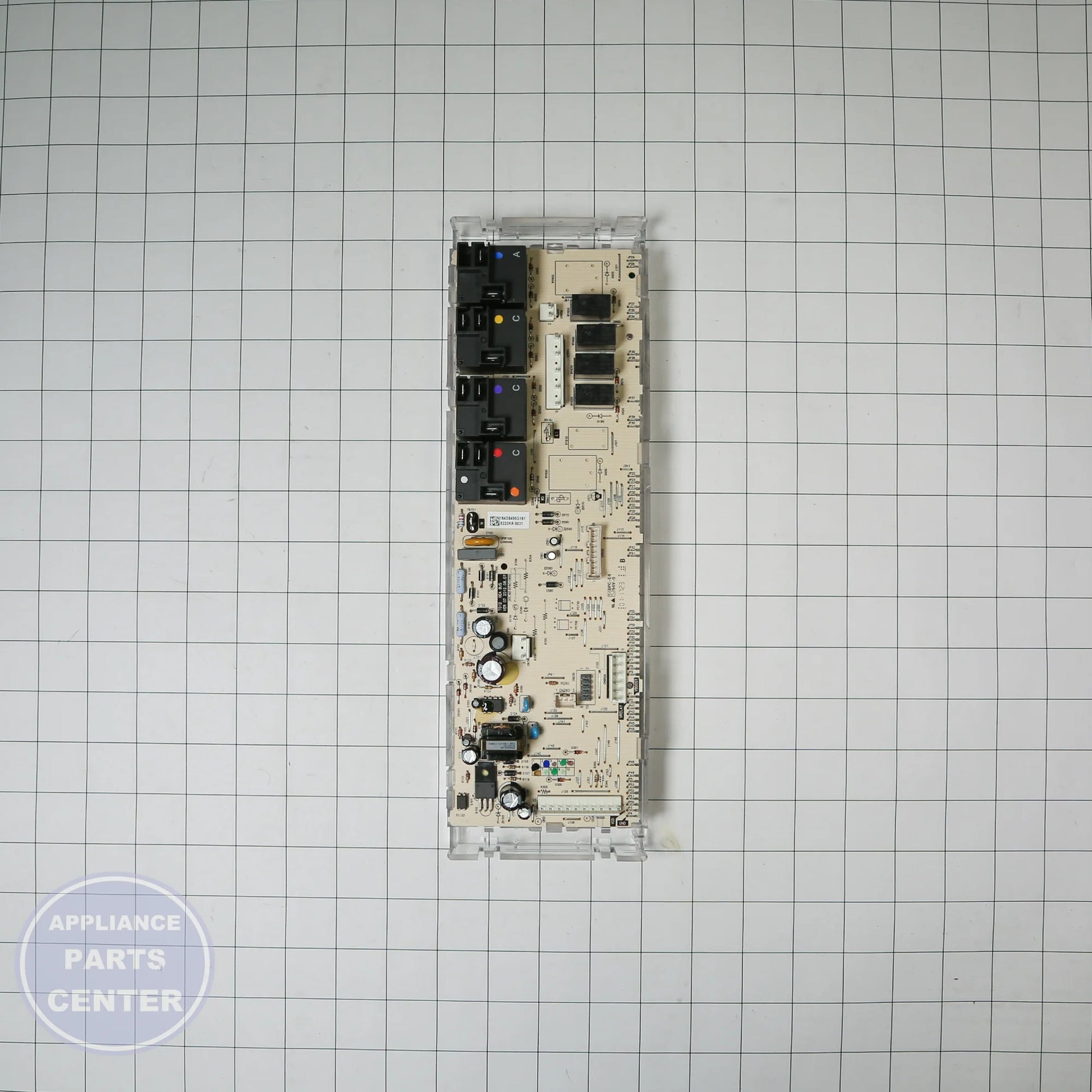 GEH CONTROL BOARD T012 ELE WB27X25349 - Installation in GEH models showing key mounting points
