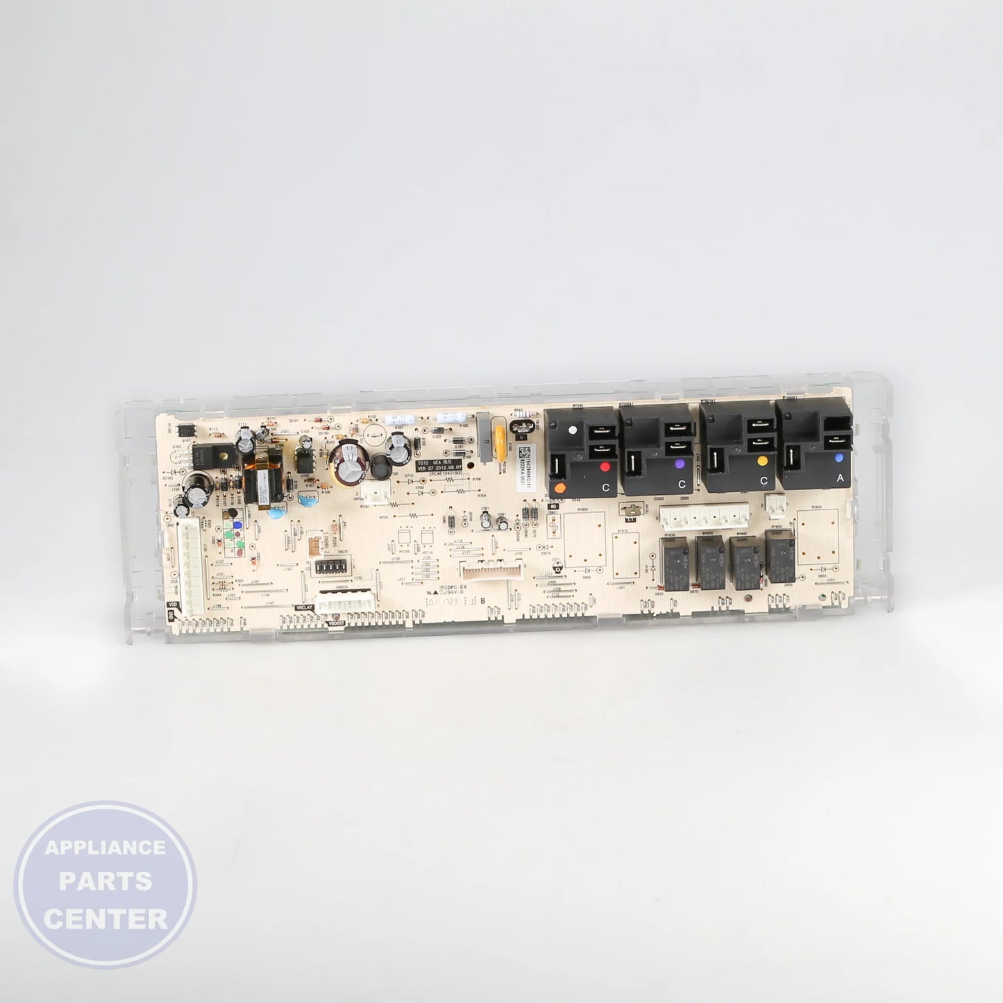 GEH CONTROL BOARD T012 ELE WB27X25349 - Installation in GEH models showing key mounting points