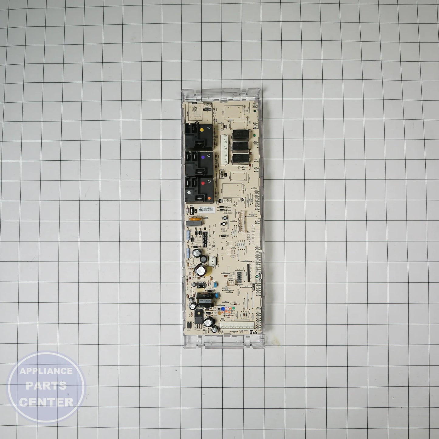GEH CONTROL BOARD T012 ELE WB27X25350 - Installation in GEH Range/Stove/Oven showing key mounting points