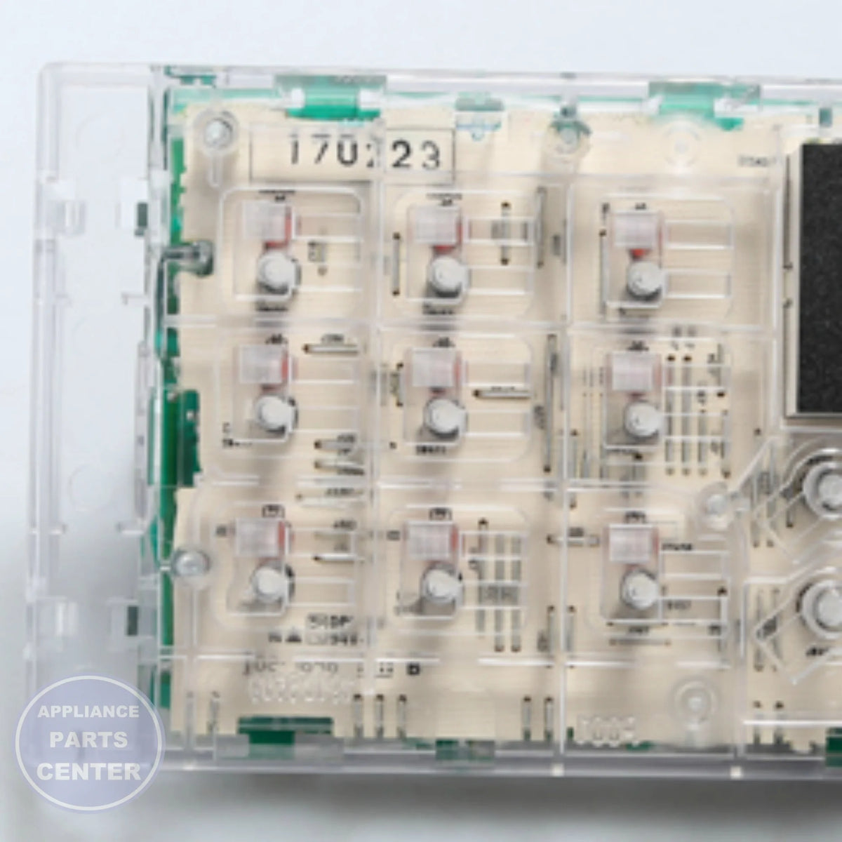 GEH RANGE OVEN CONTROL BOARD WB27X25361 - Main view showing temperature controls for GEH models