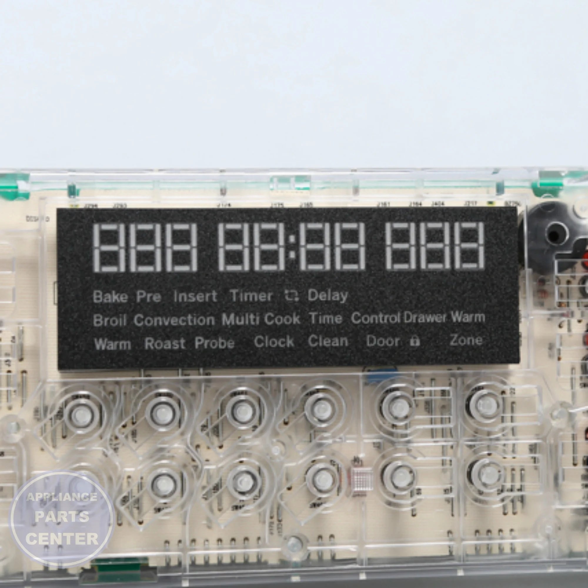 GEH RANGE OVEN CONTROL BOARD WB27X25361 - Installation in GEH model showcasing mounting points