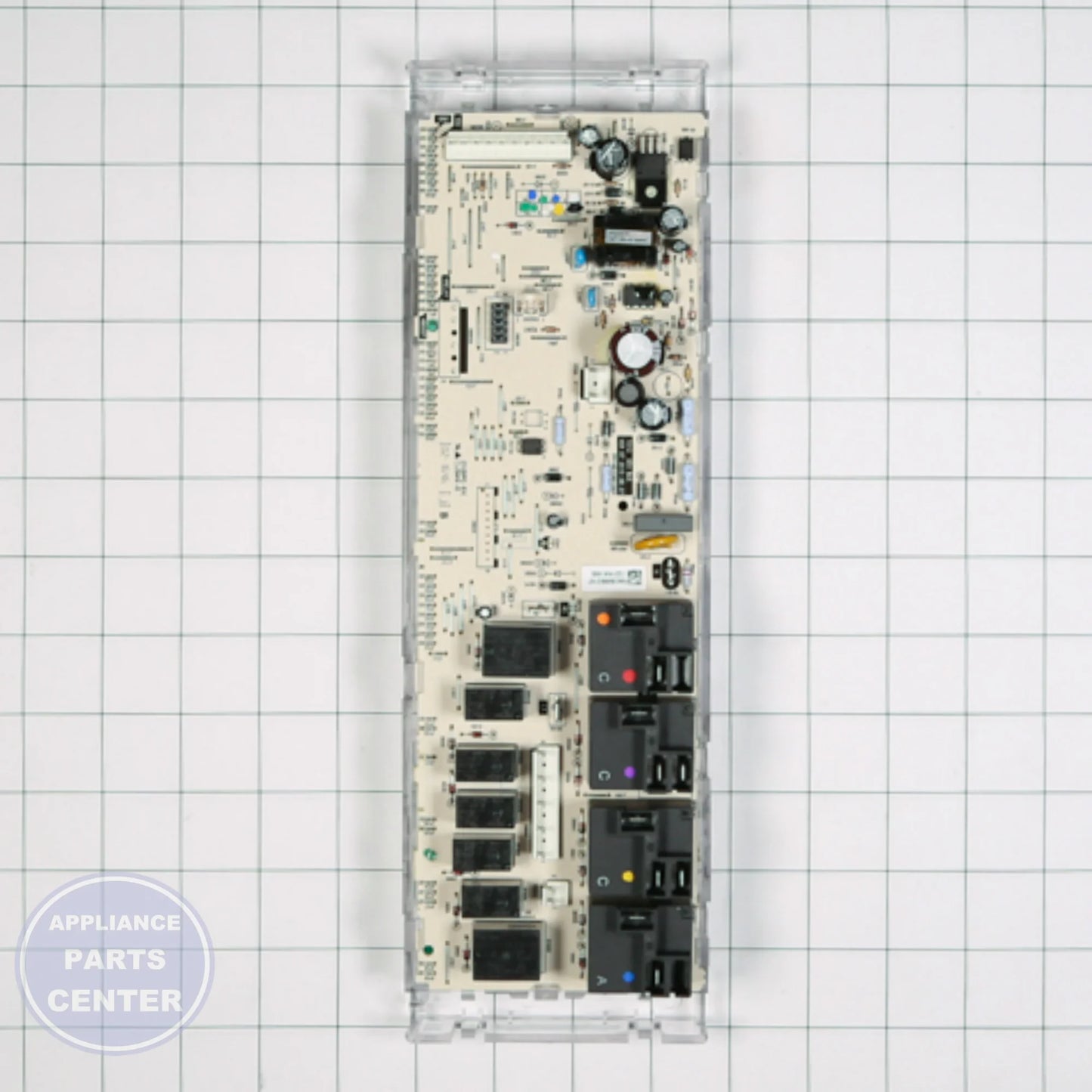 GEH RANGE OVEN CONTROL BOARD WB27X25361 - Installation in GEH model showcasing mounting points