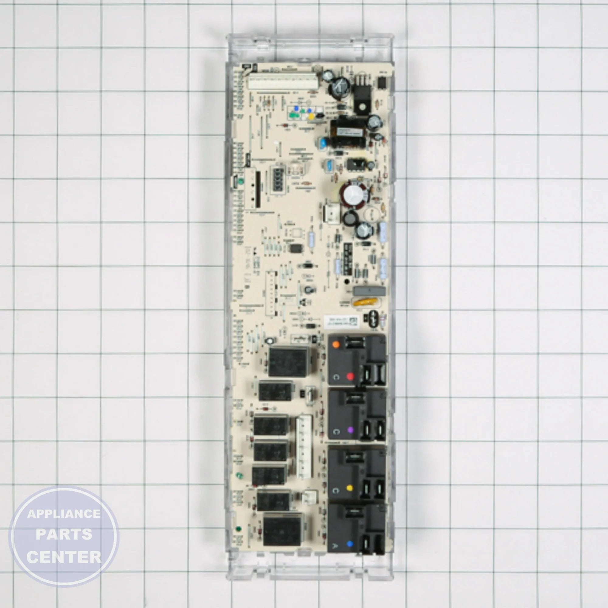 GEH RANGE OVEN CONTROL BOARD WB27X25361 - Installation in GEH model showcasing mounting points