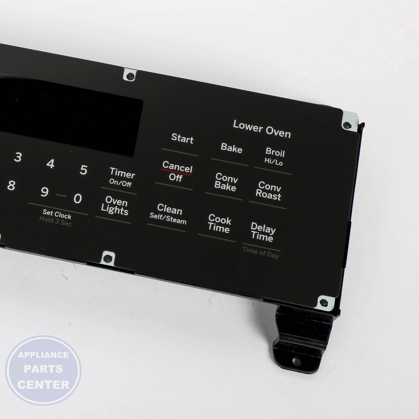 OVEN CONTROL W/ OVERLAY WB27X27118 - Detailed view of touchpad technical details