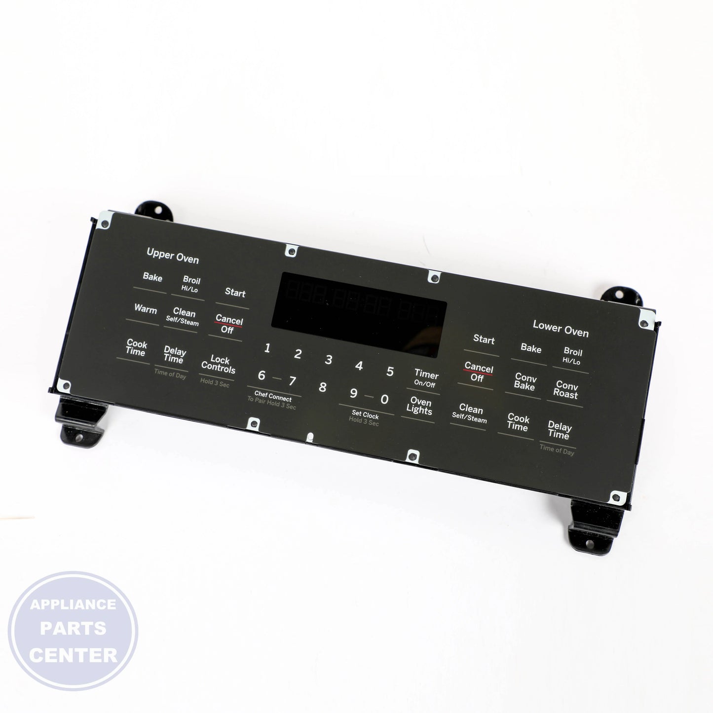 OVEN CONTROL W/ OVERLAY WB27X27118 - Side view with touchpad specifications