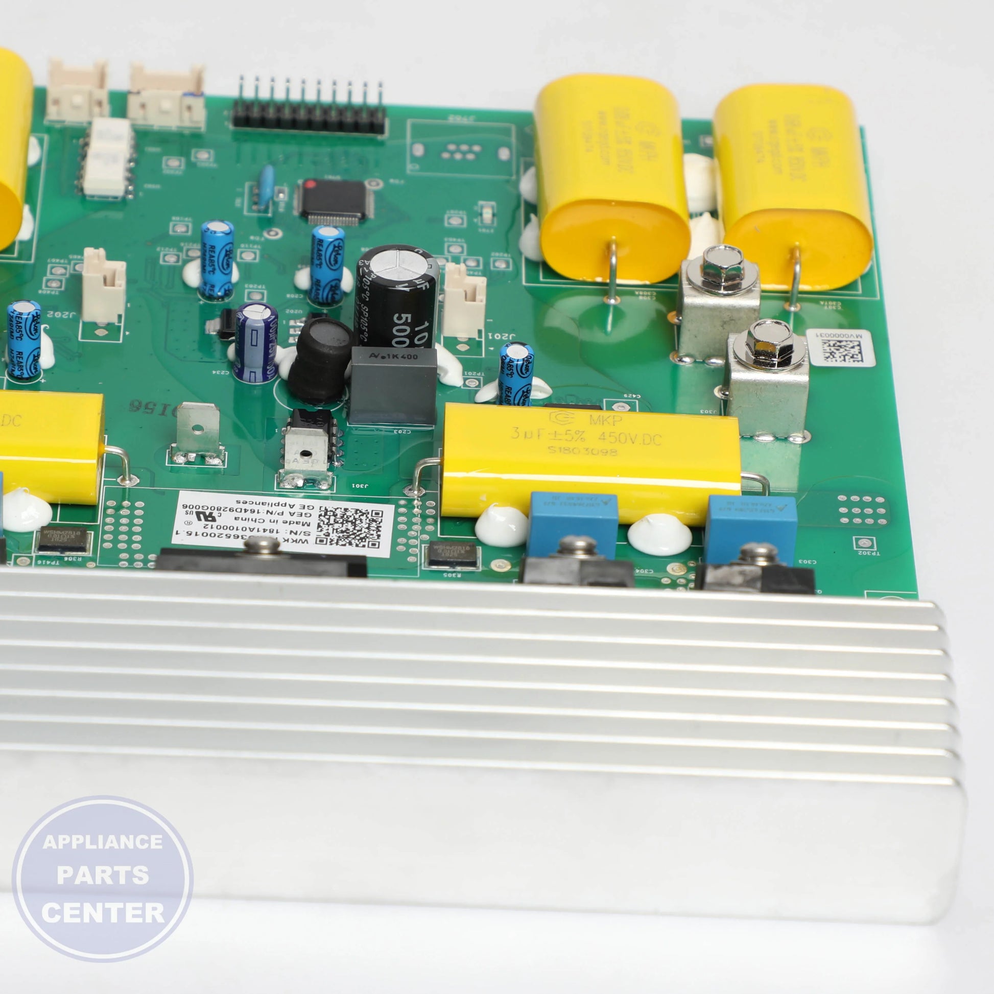 GENERATOR BOARD ASM WB27X27183 - Side view with intricate electrical specs