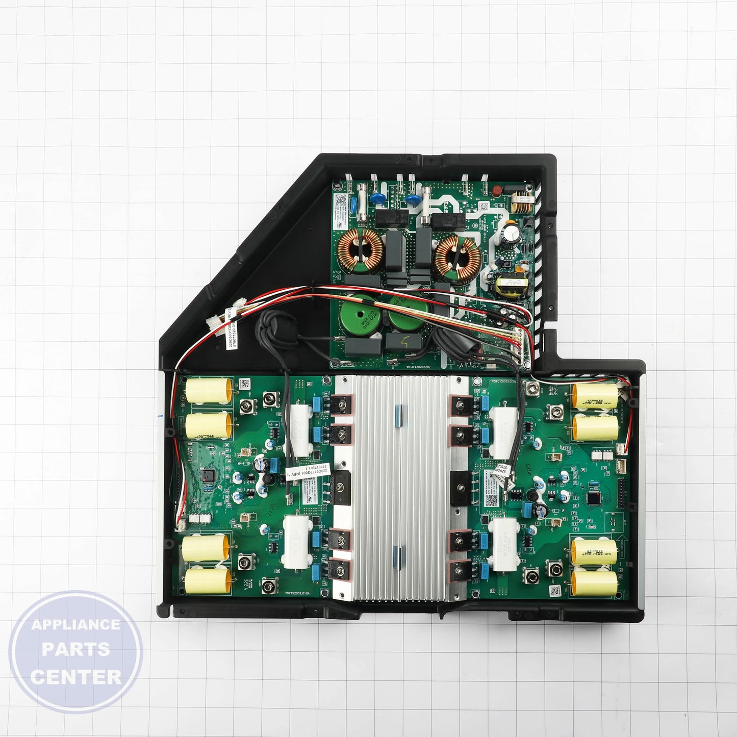GEH INDUCTION ASM WB27X27186 - Installation in GEH models showing key mounting points