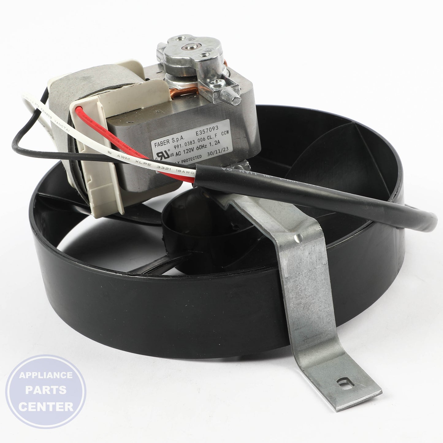 MOTOR AND BRACKET ASM WB27X27212 - Detailed view of high-performance technical details
