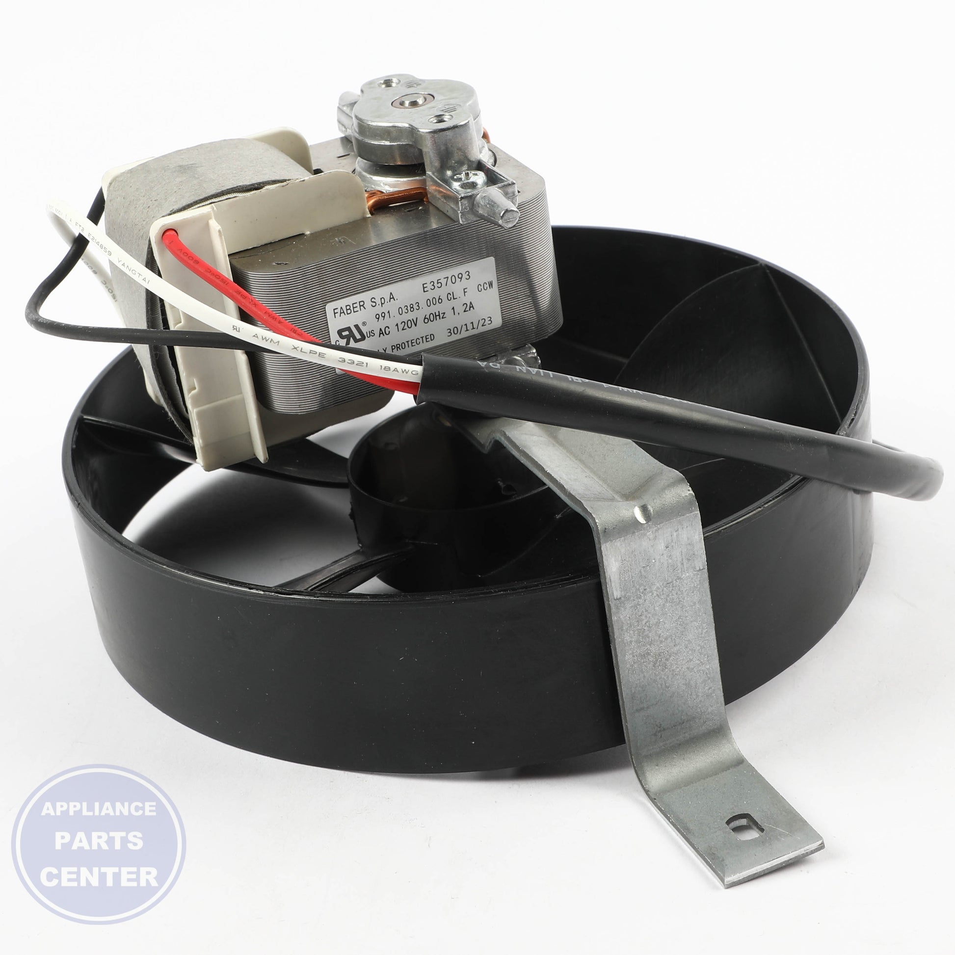 MOTOR AND BRACKET ASM WB27X27212 - Detailed view of high-performance technical details