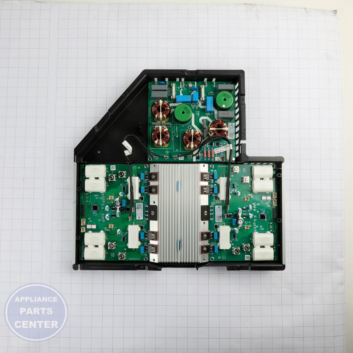 GEH INDUCTION ASM WB27X29189 - Installation in GEH model showing key mounting points