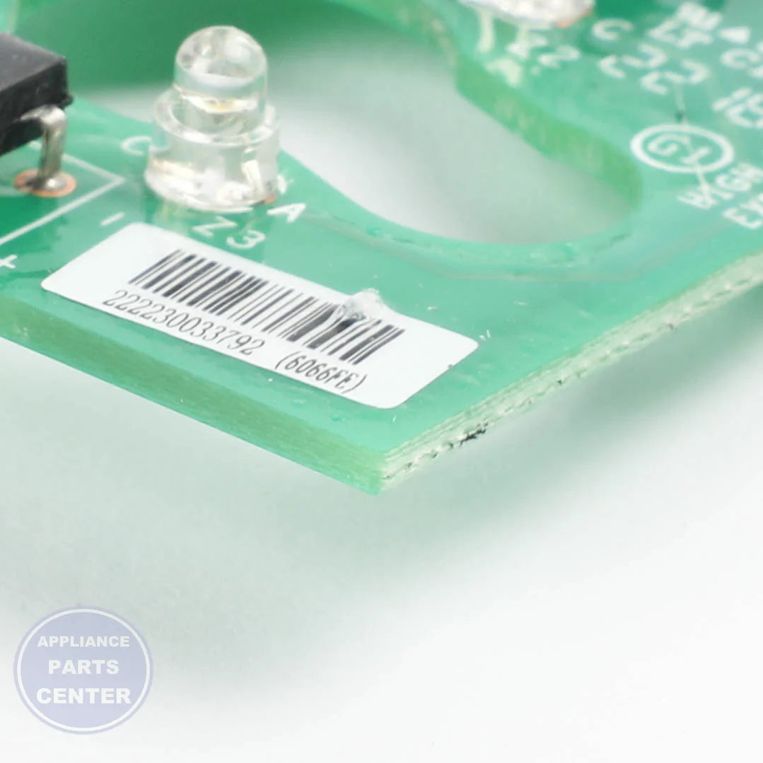 GEH LED BOARD WB27X29381 - Installation in GEH Range/Stove/Oven showing key mounting points