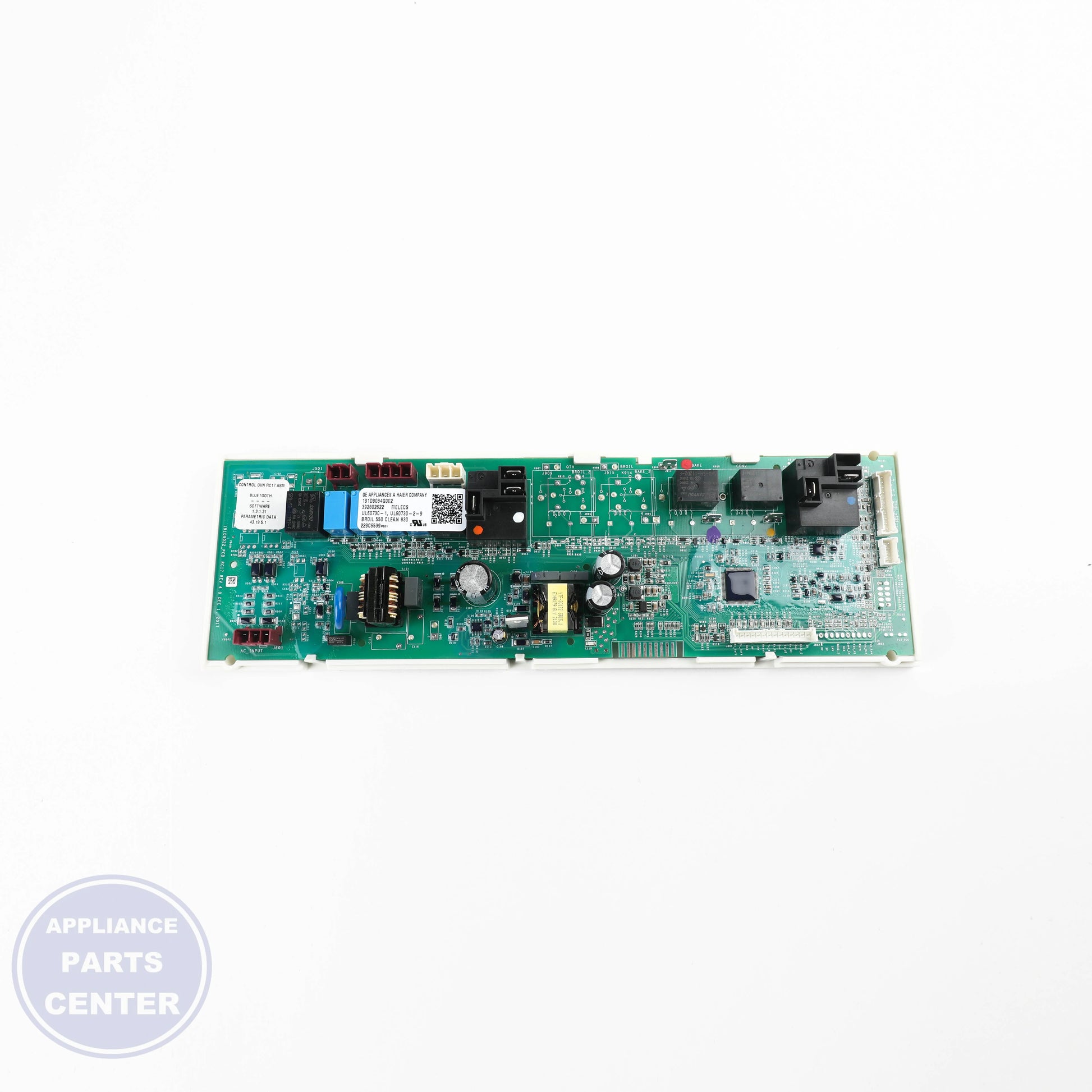 MACHINE BOARD WITH FRAME (SERVICE) WB27X29497 - Detailed view of high-quality circuit board & timer