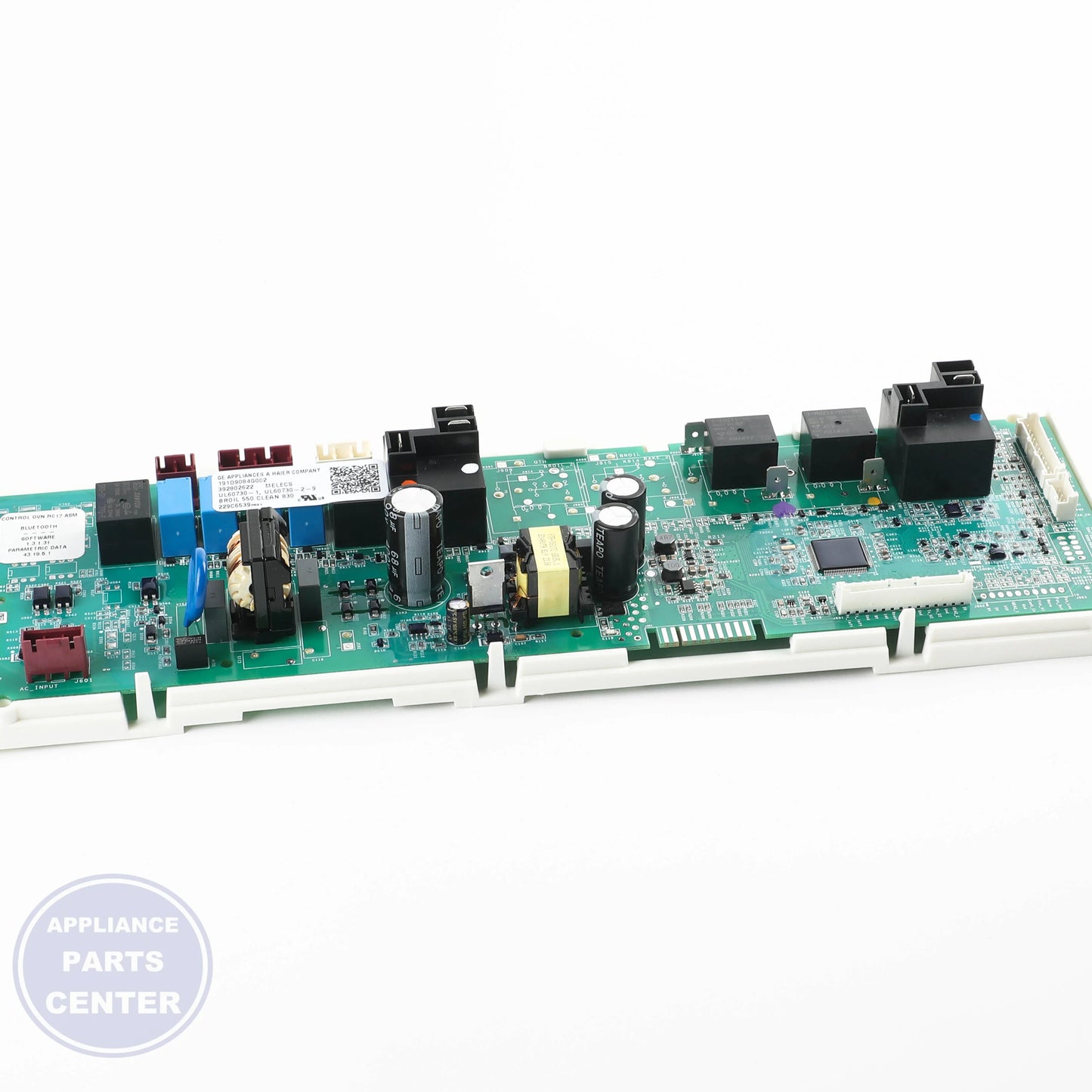 GEH MACHINE BOARD WITH FRAME WB27X29497 - Installation in GEH Range/Stove/Oven models showing key mounting points