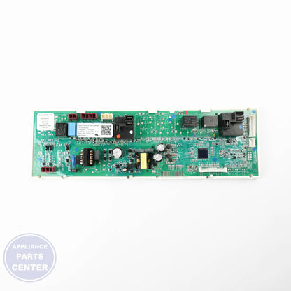 MACHINE BOARD WITH FRAME WB27X29498 - Detailed view of circuit components