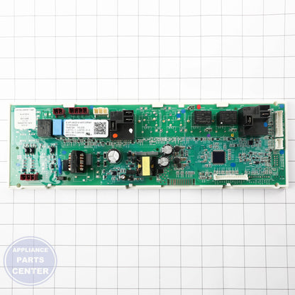 MACHINE BOARD WITH FRAME WB27X29498 - Side view with precise measurements