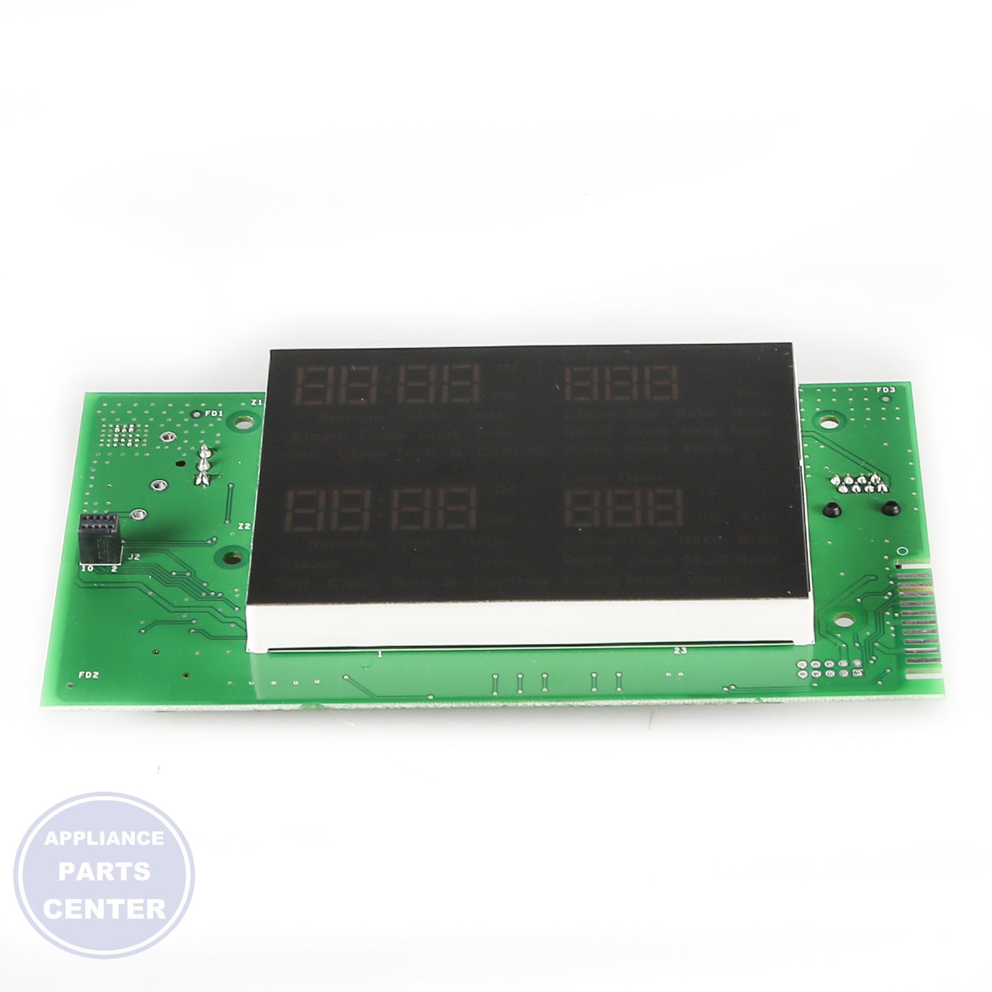 CONTROL BOARD AND OVERLAY ASM WHITE LED WB27X29601 - Detailed view of precise technical details