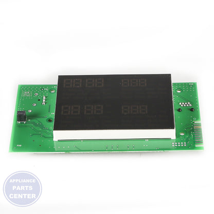 CONTROL BOARD AND OVERLAY ASM WHITE LED WB27X29601 - Detailed view of precise technical details
