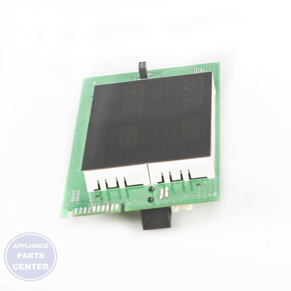 GEH CONTROL BOARD AND OVERLAY ASM WHITE LED WB27X29601 - Installation in GEH model showing key mounting points