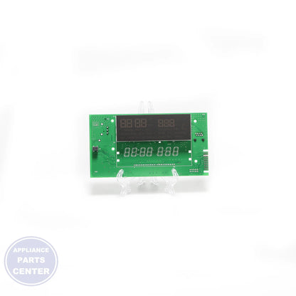 GEH CONTROL BOARD AND OVERLAY ASM WHITE LED WB27X29602 - Installation in GEH model showcasing mounting points
