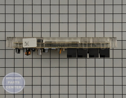 Oven Control T012 White LED (WB27X29612) - Detailed view of circuit board and timer functions
