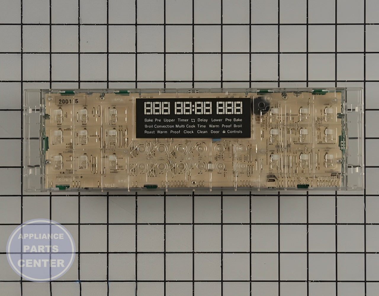 GEH Oven Control T012 White LED - Main view showing precision control for GE models