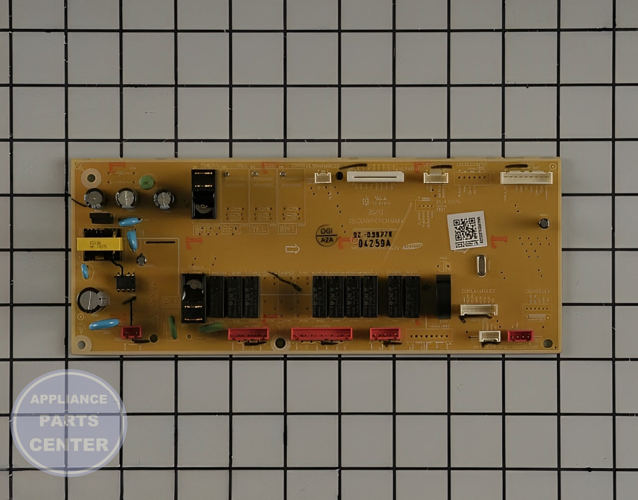 GE Main Control Board WB27X30632 - Main view showing circuit board for various GE models