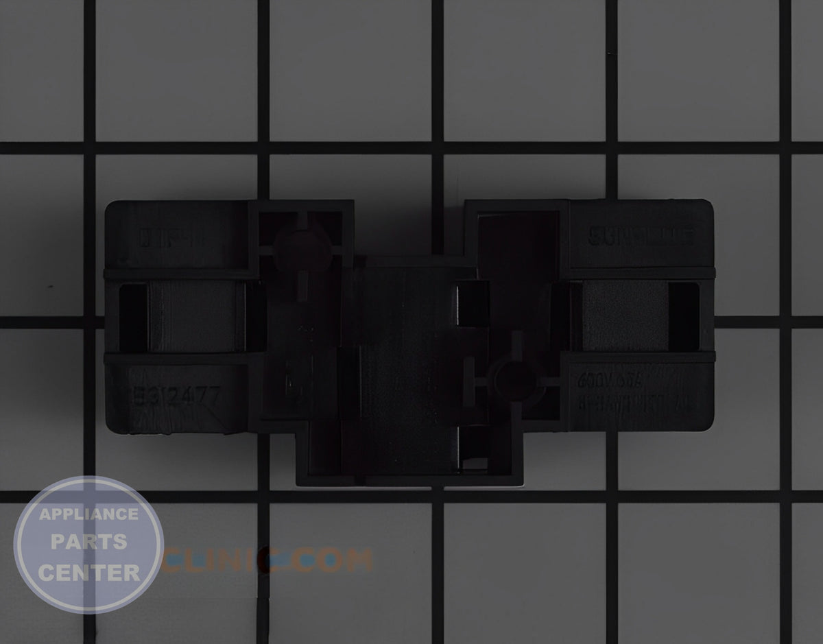 BLOCK TERMINAL ASM WB27X31509 - Side view with precise wire connector specs