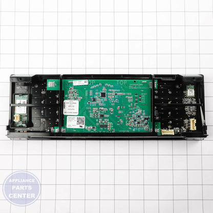GEH GLASS AND TOUCH BOARD ASM WB27X31746 - Installation in specific model showing mounting points