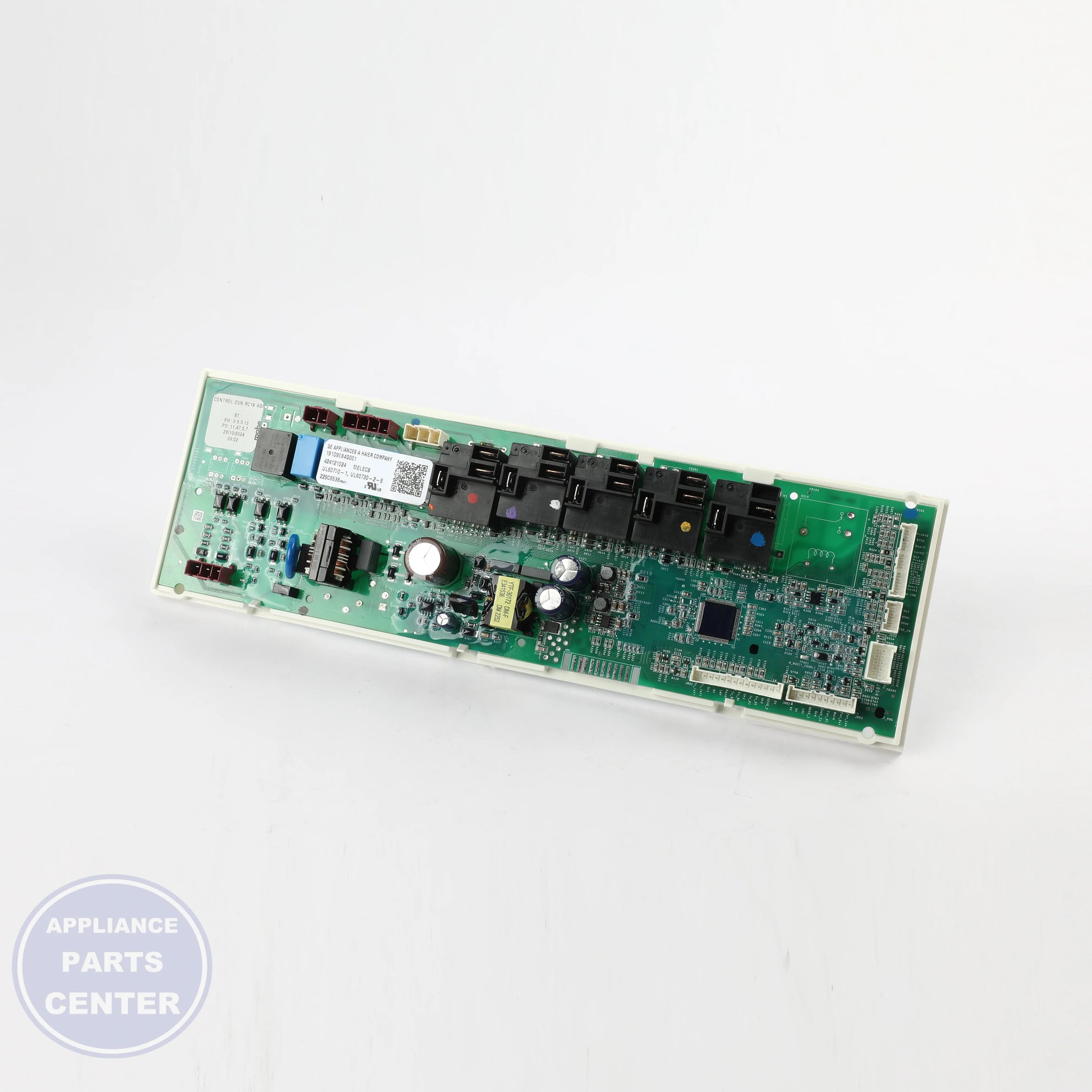 MACHINE BOARD WITH FRAME WB27X32103 - Side view with precise measurements