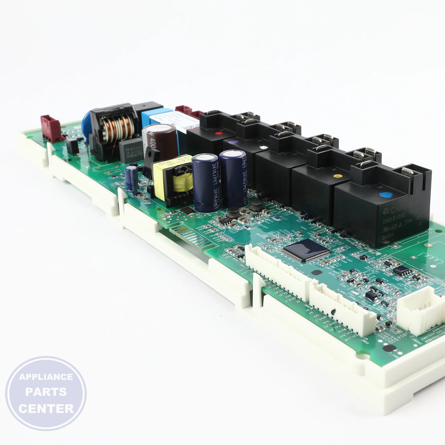 GEH MACHINE BOARD WITH FRAME WB27X32103 - Installation in GEH Range showing key mounting points