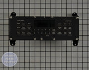 GE OVEN DORIAN GRAY OVERLAY AND CONTROLLER WB27X32205 - Main view showing precise control for GE models