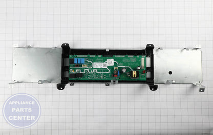 GEH DORIAN GRAY OVERLAY AND CONTROL WHITE LE WB27X32206 - Installation in GEH model showcasing key mounting points