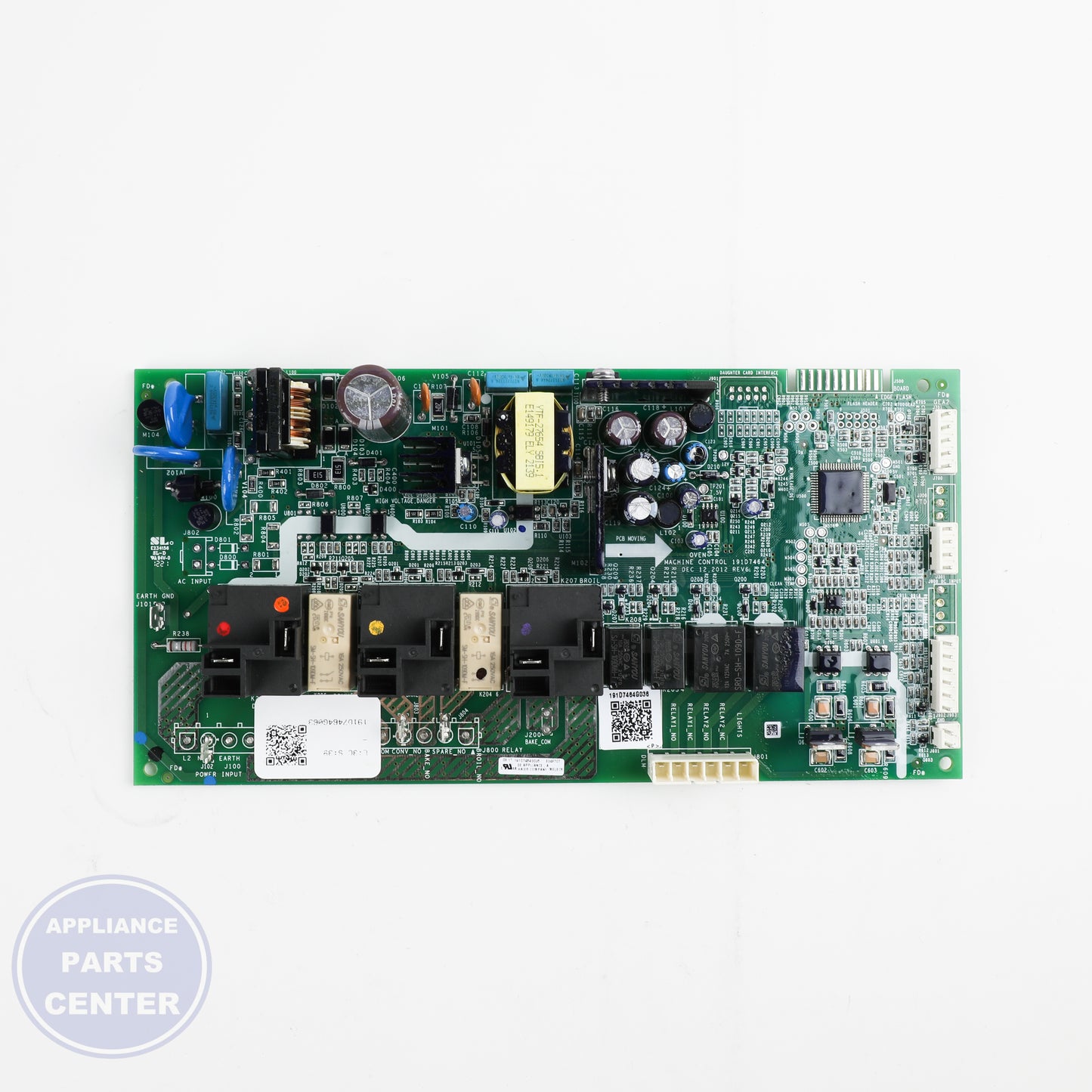 BOARD MACHINE CONTROL WB27X32430 - Side view with reliable performance specs