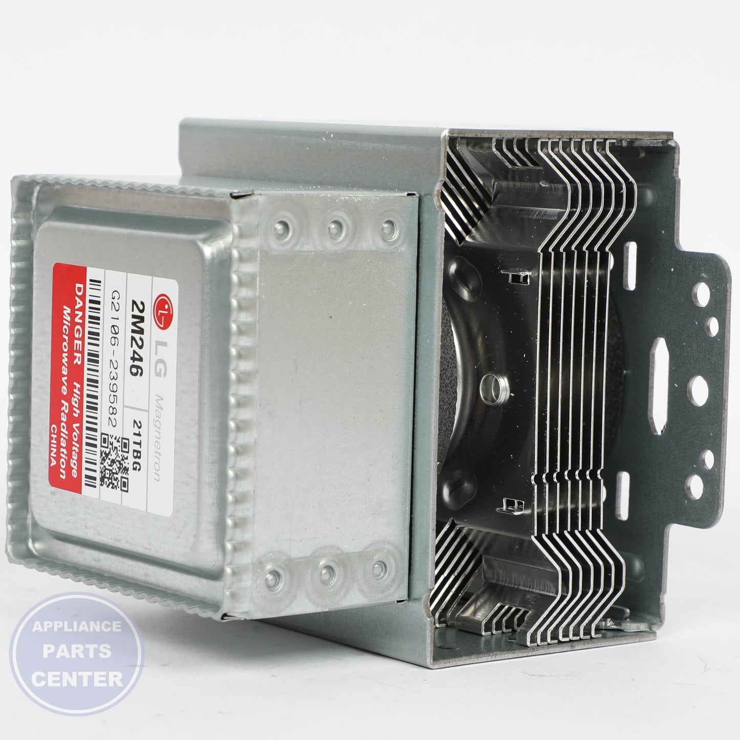 GEH MAGNETRON WB27X32766 - Installation in specific GEH model showing key mounting points