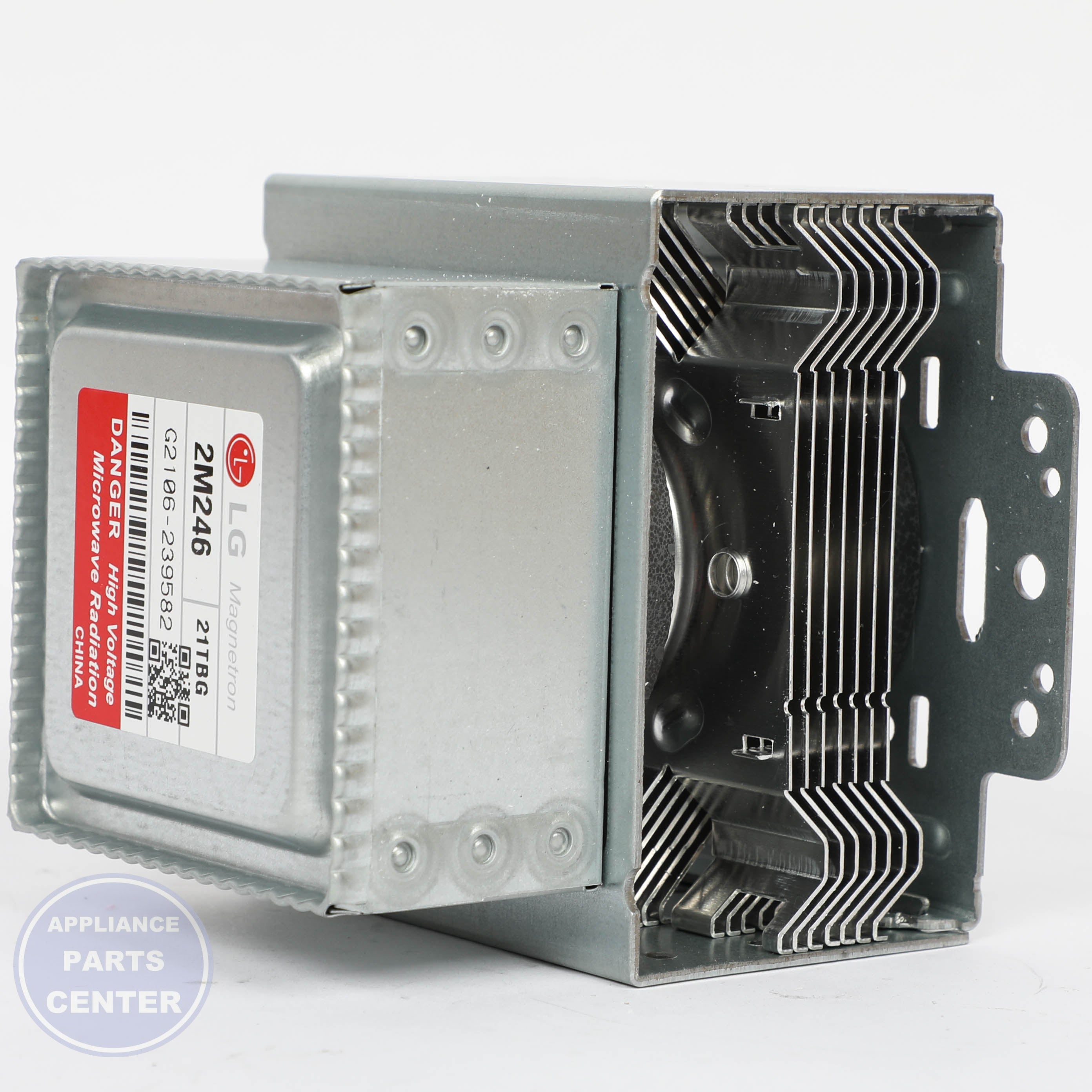 GEH MAGNETRON WB27X32766 - Installation in specific GEH model showing key mounting points