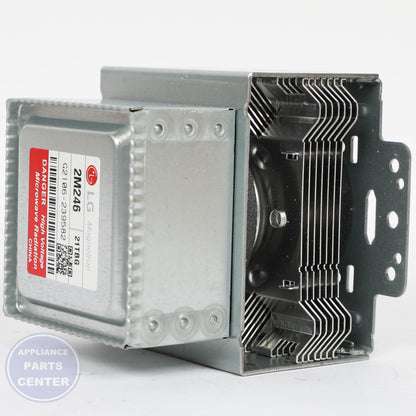 GEH MAGNETRON WB27X32766 - Installation in specific GEH model showing key mounting points