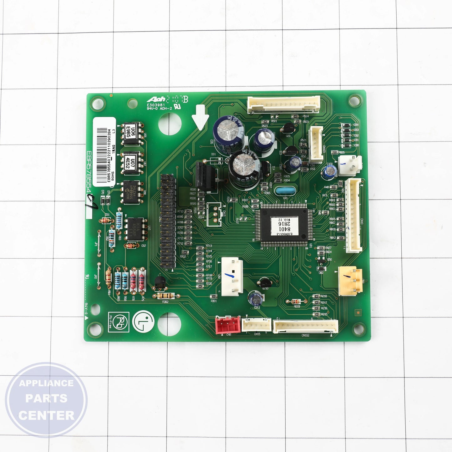 MAIN BOARD WB27X32795 - Detailed view of technical details