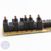 GEH RELAY BOARD WB27X33045 - Main view showing power distribution for various models