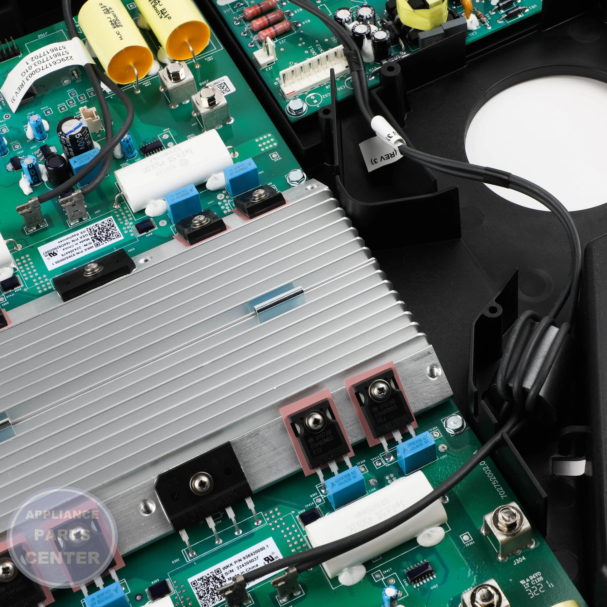 INDUCTION CONTROL ASM KIT WB27X33085 - Detailed view of temperature control features