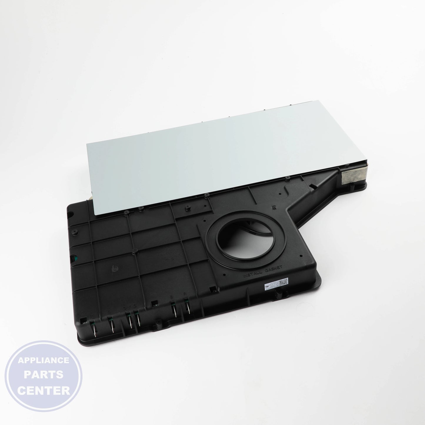 GEH INDUCTION CONTROL ASM KIT WB27X33085 - Installation in GEH model showcasing key mounting points