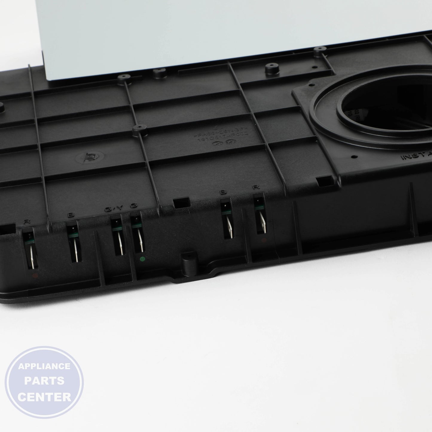 GEH INDUCTION CONTROL ASM KIT WB27X33085 - Installation in GEH model showcasing key mounting points